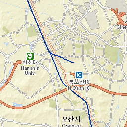 Osan-si Street Map