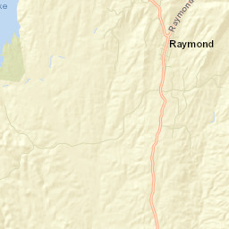 Raymond California Street Map