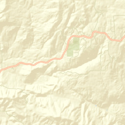 Fine Gold California Street Map