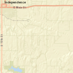 Independence Street Map