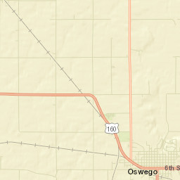 Oswego Street Map