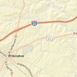 Baker Street, Princeton, KY 42445, America Street Map