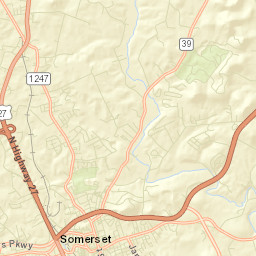 Somerset Street Map