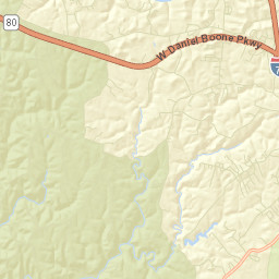 Laurel County Street Map