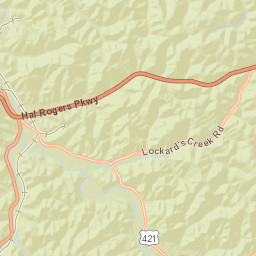 Clay County Street Map