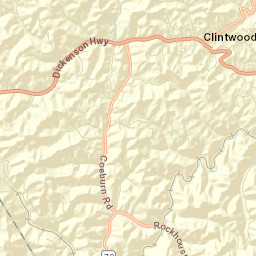 Clintwood Street Map