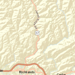 Richlands Street Map