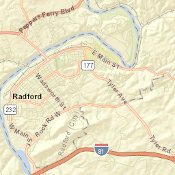 Fairlawn Street Map