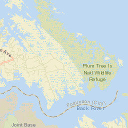 Poquoson Street Map