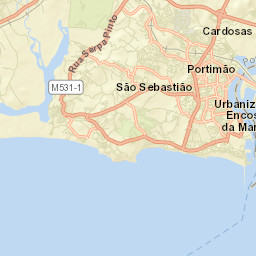 Alvor Street Map