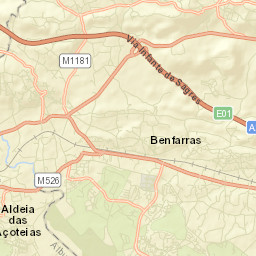Boliqueime Street Map