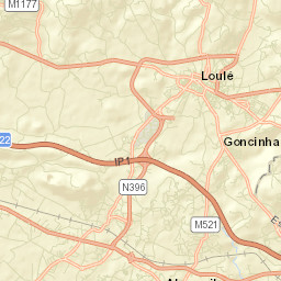 Loulé Street Map