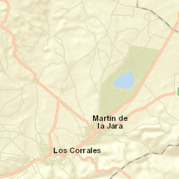 Martín de la Jara Street Map