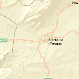 Sierra de Yeguas Street Map