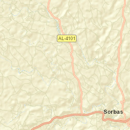 Sorbas Street Map