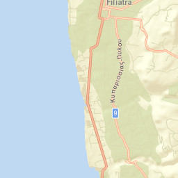 Filiatrá Street Map