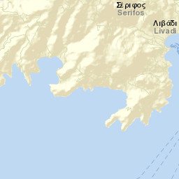 Sérifos Street Map