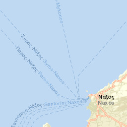 Náxos Street Map
