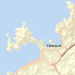 Yalıkavak Street Map