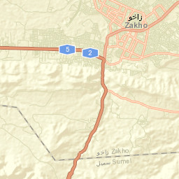 Zaxo Street Map