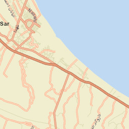 Rudsar Street Map