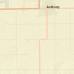 Anthony Street Map