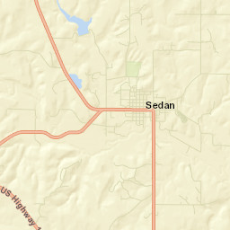 Sedan Street Map
