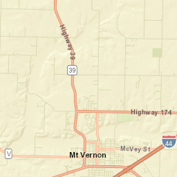Mount Vernon Street Map