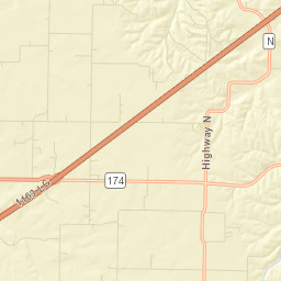 Interstate 44, Mount Vernon, MO 65712, USA Street Map