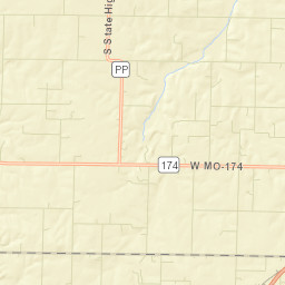 338-608 Blades Road, Billings, MO 65610 Street Map