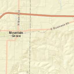 Mountain Grove Street Map