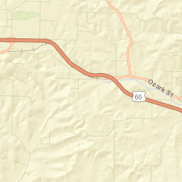 U.S. 60, Cabool, MO 65689, USA Street Map