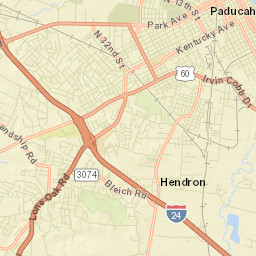 Jefferson Street, Paducah, KY 42001 Street Map