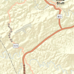 Cedar Bluff Street Map