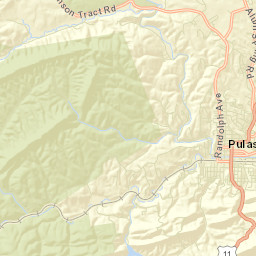 Pulaski Street Map