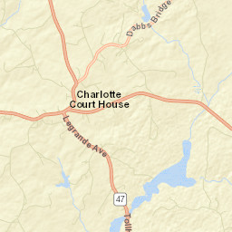 Charlotte Court House Street Map