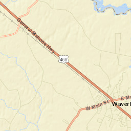 Waverly Street Map
