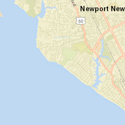 City of Newport News Street Map