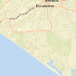 Almancil Street Map