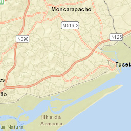 Moncarapacho Street Map