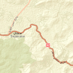 Sejenane Street Map