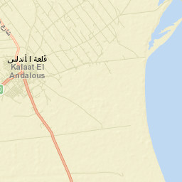 Galaat el Andeless Street Map