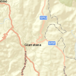 Giarratana Street Map