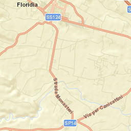 Floridia Street Map