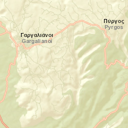 Gargaliánoi Street Map