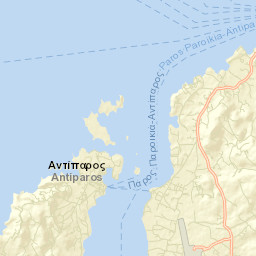 Antíparos Street Map