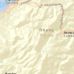 Páros Street Map