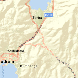 Bodrum Street Map