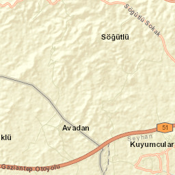Çukurova Street Map