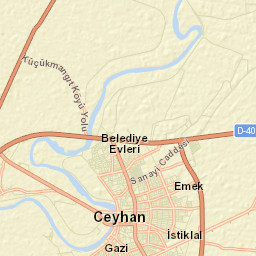 Ceyhan Street Map